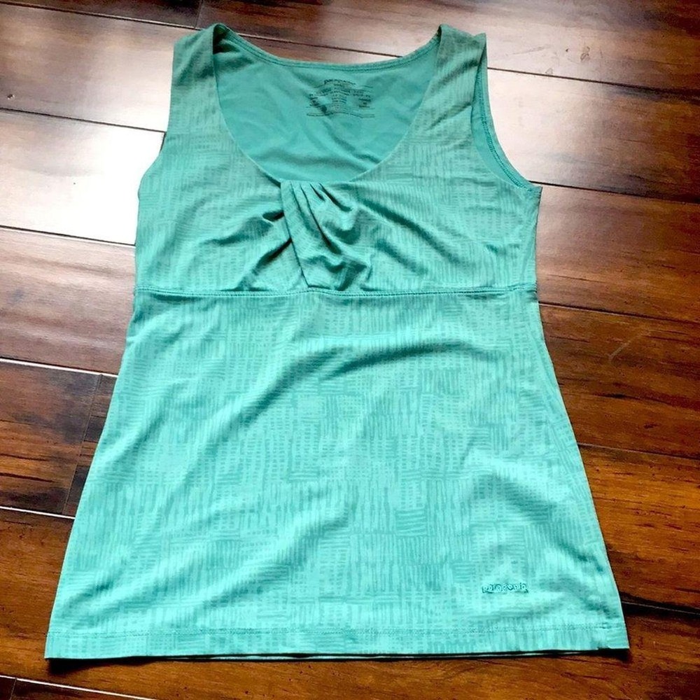 Patagonia‎ green /blue tank top
